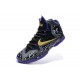 lebron 11 femme bhm noir purple