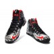 lebron james 11 garcon graffiti noir blanc rouge