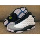 air jordan 13 filles Barons blanc gris noir