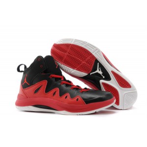 les plus belle chaussure air jordan Prime Mania rouge noir