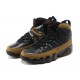 Air Jordan 9 (IX) Retro noir Light Olive True Rouge