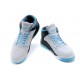 chaussures Jordan Flight Origin blanc bleu noir