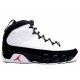 Nike Air Jordan 9 Blanc noir rouge pas cher