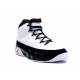 Nike Air Jordan 9 Blanc noir rouge pas cher