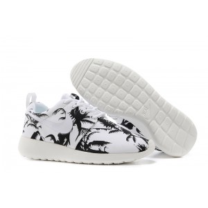 nike roshe run noir blanc palmier