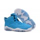 chaussure air jordan 6 retro pour fille Pantone bleu