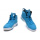 chaussure air jordan 6 retro pour fille Pantone bleu