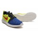 acheter Nike Roshe Run Hyperfuse bleu Volt noir
