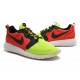 basket Roshe Run HYP mercuriel rouge volt noir