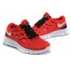 free run 2 homme rouge noir blanc