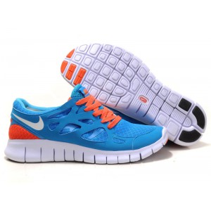 nike free run 2 bleu orange en ligne