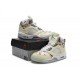 jordan femme 5 imprimé floral beige