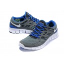 acheter nike free run 2 Gris bleu royal pas cher