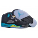 jordan 5 retro noir gamma bleu jaune