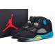 jordan 5 retro noir gamma bleu jaune