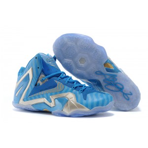 LeBron 11 Elite 3M Bleu Argent