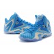 LeBron 11 Elite 3M Bleu Argent