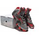 chaussures lebron 11 elite gris rouge noir