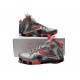 chaussures lebron 11 elite gris rouge noir