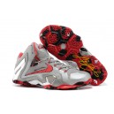 LeBron james 11 Elite argent rouge