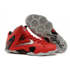 nike zoom lebron 11 elite PE rouge noir blanc