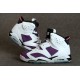 jordan 6 blanc Grape