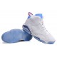 chaussure de basketball femme jordan 6 blanc marine speckled