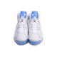 chaussure de basketball femme jordan 6 blanc marine speckled