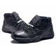 jordan air nike retro 11 noir carbon fiber