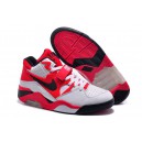 chaussures nike air force 180 blanc noir rouge