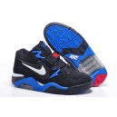 chaussures nike air force 180 noir bleu blanc