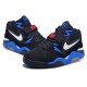 chaussures nike air force 180 noir bleu blanc