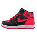 air jordan 1 bébé garcon noir rouge