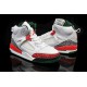 air jordan femme spizike 3.5 retro blanc vert rouge