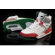 air jordan femme spizike 3.5 retro blanc vert rouge