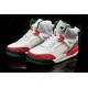 air jordan femme spizike 3.5 retro blanc vert rouge