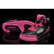 jordan pour fille spizike noir fuchsia cuir