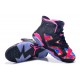 air jordan 6 pour les filles floral noir rose