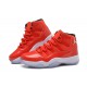 air jordan 11 pour les filles rouge pe