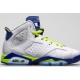 air jordan 6 femme en solde Blanc Royal Fierce vert