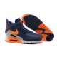 nike air max 90 sneakerboot 2014 marine orange