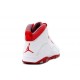 Air Jordan 10 Retro Blanc Varsity Rouge Light Steel Grise