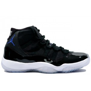 Basket Chaussures Air Jordan 11 Space Jam noir bleu