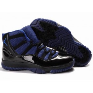 Chaussures Jordan 11 Retro Mesh Royal Bleu noir