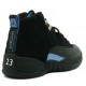 Air Jordan 12 Retro noir nubuck university bleu      