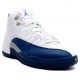 Air nike jordan 12 Retro Playoffs blanc bleu navy