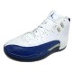 Air nike jordan 12 Retro Playoffs blanc bleu navy