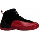 Air Jordan 12 Flu Game noir varsity rouge