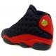 Jordan 13 noir et rouge chaussures basket