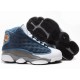 Acheter jordan 13 Flint Navy blanc grise